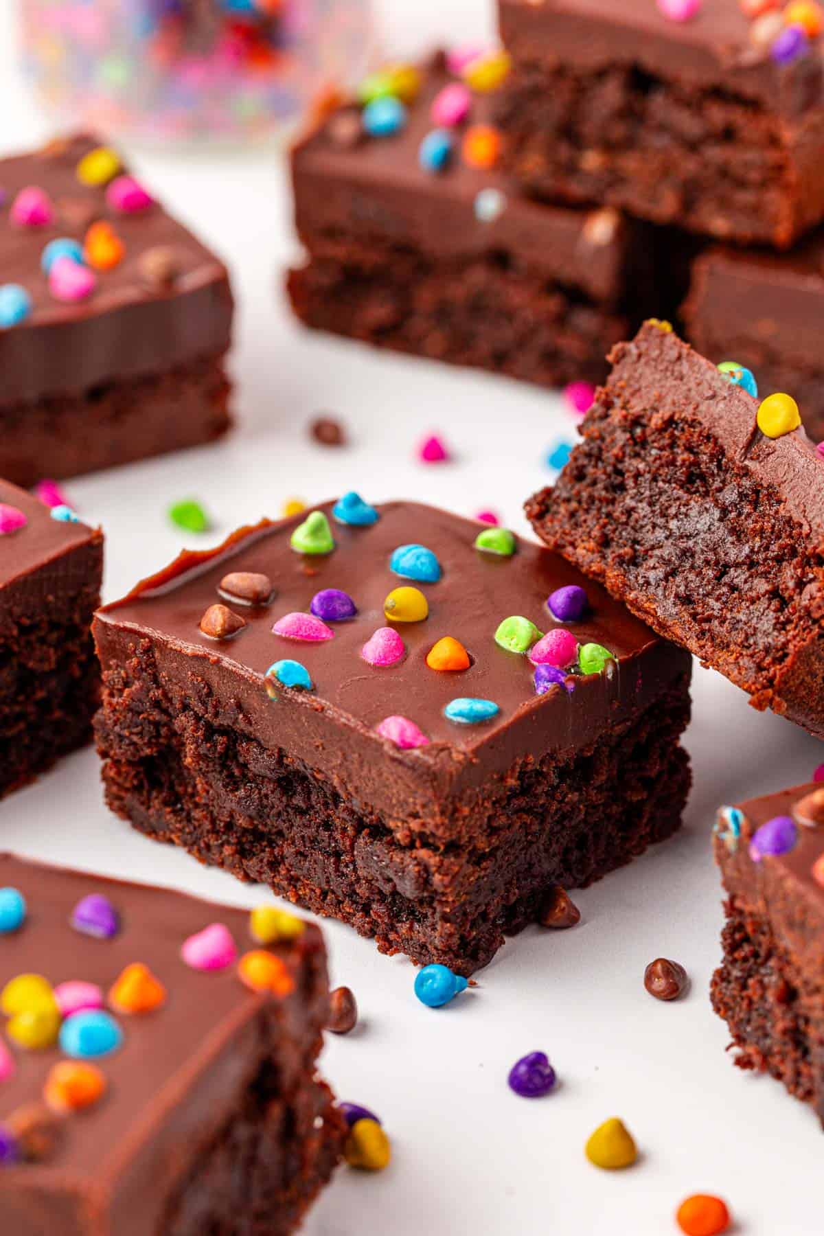Easy Homemade Cosmic Brownies: Fudgy, Frosty, & Sprinkled